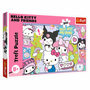 Пазлы Trefl "300" - Crazy trio / Hello Kitty