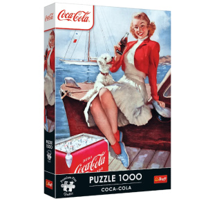 Пазлы "1000 Premium Plus" - Coca-Cola: Break Time