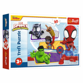 Пазлы Trefl 30 - Brave Spidey/ Spidey and his Amazing Friends Marvel
