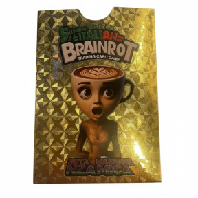 Set fun cărți FIBRC (55 buc.), plastic, aurii