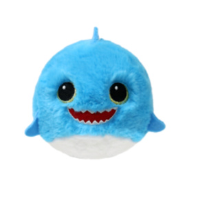 Jucărie moale‑minge Rechin CRUISER 10 cm TY