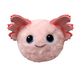 Jucărie moale‑minge Axolot GILL 10 cm TY