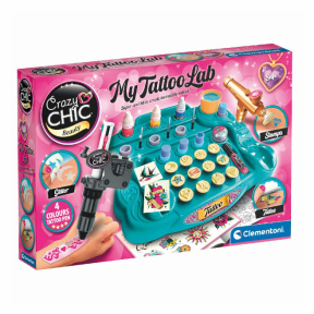 Set Tatuaj Studio Crazy Chic Clementoni