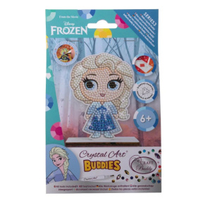 Figurină cu mozaic cu diamante. Elsa
