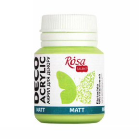 Акрил для декора, Фисташковый, матовый, 20 мл