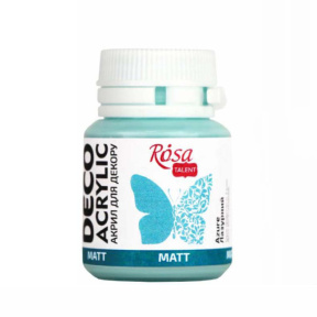 Acril pentru decor, azuriu, mat, 20 ml