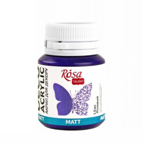 Acril pentru decor, liliachiu mat, 20 ml