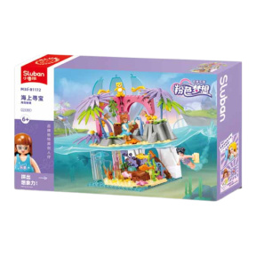 Constructor Sluban „Insulă secretă”, 195 elemente