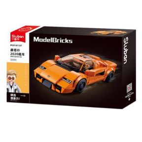 Set de construcție Sluban „Automobil sport”