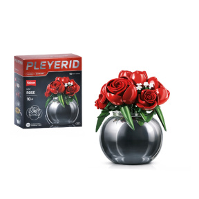 Constructor Sluban „Flori. Trandafiri în vază”, 313 elemente