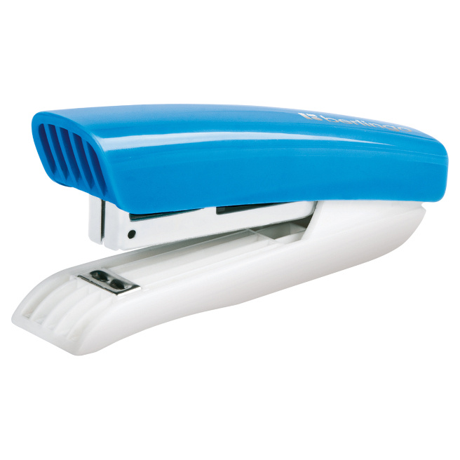 Capsator Berlingo plastic (capse №10), 10 foi, "Blitz" albastru