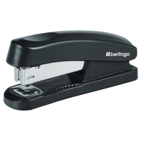Capsator Berlingo plastic (capse №24/6), 30 foi, "Universal" negru