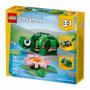 Constructor LEGO Creator Broască țestoasă cu nufăr