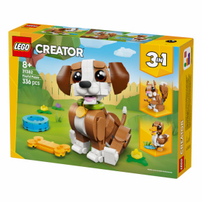 Constructor LEGO Creator Animale drăguțe: cățeluș jucăuș