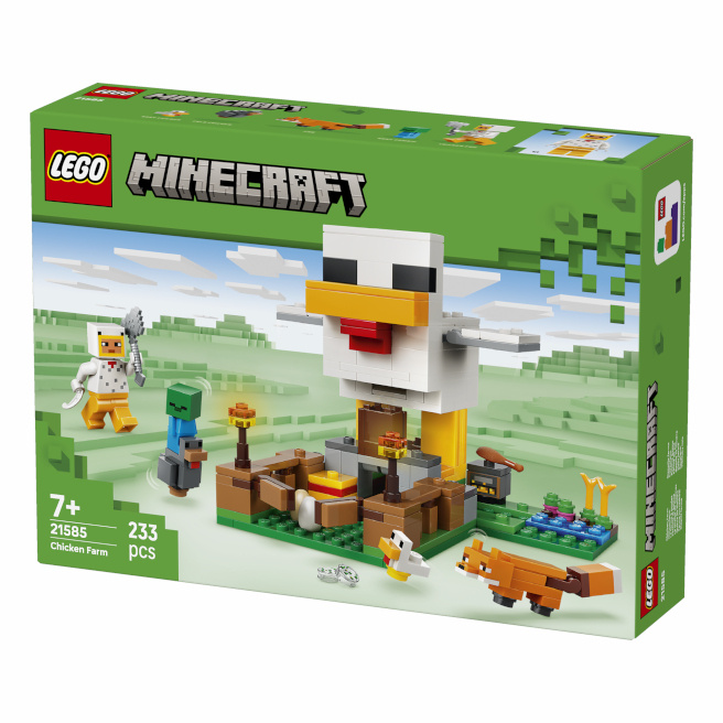 Constructor LEGO Minecraft Fermă de găini