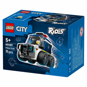 Constructor LEGO City Rides – Camionul poliției