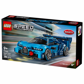 Constructor LEGO Speed Champions Masina hipersportiva Bugatti Vision GT