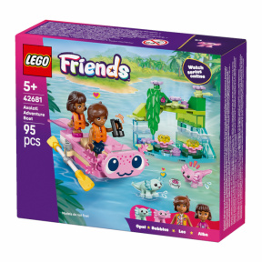 Constructor LEGO Friends Barcă de aventuri Axolotl