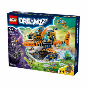 Constructor LEGO Dreamzzz Tanc cu rechin tigru