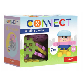 Constructor Connect cu figurina Zoe Trefl