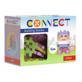Constructor Connect cu figurina Kim Trefl