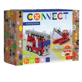 Constructor Connect Camion de pompieri Trefl