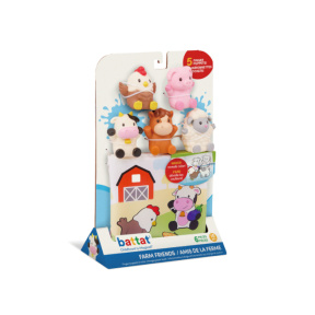 Jucării pentru degete Battat: animale domestice cu carte