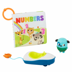 Carte pentru baie și barcă cu pulverizator pentru cadă Battat