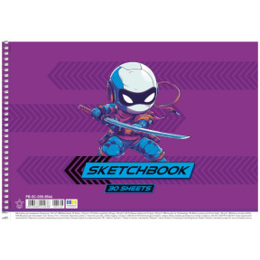 Album pentru schițe А4, 30 foi, 100gr/m2, Star