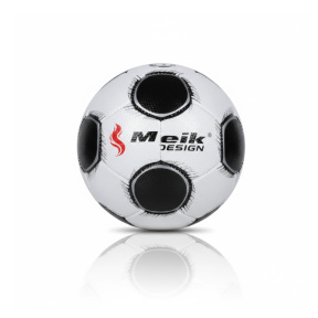 Minge de fotbal Size 5 TPU Machine-Stitched 2 neagră