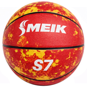 Minge de baschet Size 7 High-Foam Rubberl, roșu