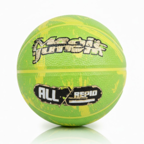 Minge de baschet Size 7 High-Foam Rubber, verde deschis