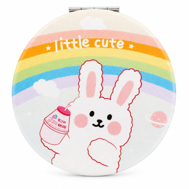 Oglindă de buzunar pliabilă MESHU „Little cute”