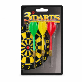 Darts (3 buc.), plastic colorat