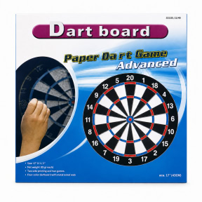 Darts (diametru 43 cm), cutie albastră