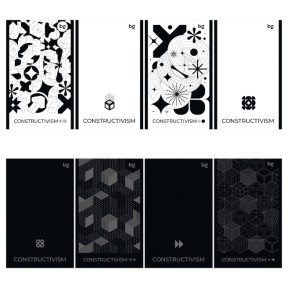 Blocnotes A6 32 foi cu pătrățele pe agrafă BG „Clasic tridimensional”