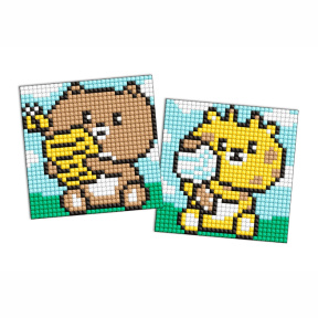 Dulciuri, 9 х 9 cm, autocolante cu mozaic cu diamante