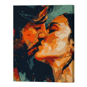 El, Ea și Pasiunea, 40x50 cm, pictură pe numere