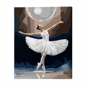 Frumusețe rafinată, 40x50 cm, pictură pe numere