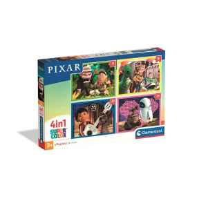 Puzzle Clementoni  "4 in 1 Pixar 2026", 72 piese