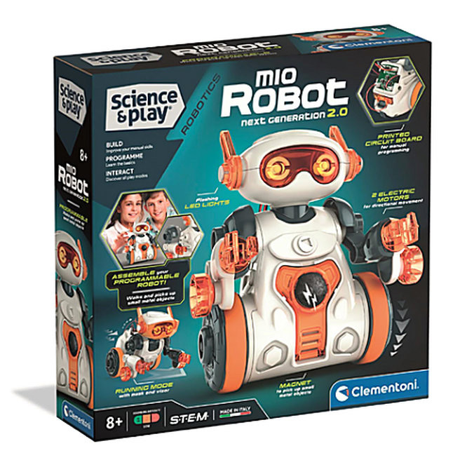 Robot educativ pentru asamblare Clementoni
