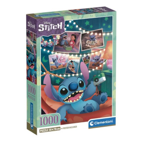 Puzzle Clementoni "Disney Stitch", 1000 piese