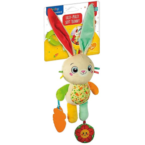 Clementoni Jucarie moale pentru carucior Iepuras