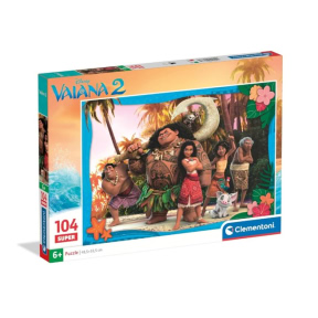 Puzzle Clementoni "Moana 2", 104 piese, seria SUPER