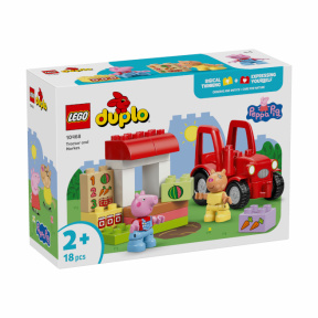 Constructor LEGO DUPLO Tractor și piață