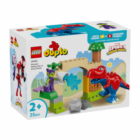 Constructor LEGO DUPLO Spidey Rex împotriva lui Green Goblin