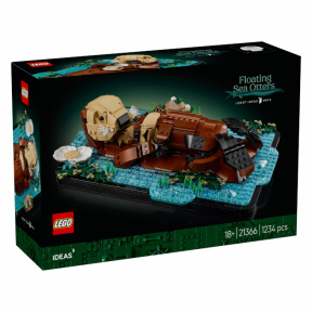 Constructor LEGO Ideas Vidre de mare care înoată