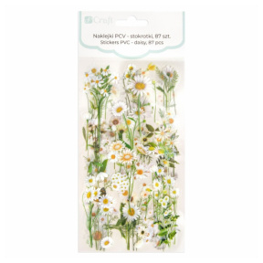 Autocolante PVC „Mușețel”, 87 buc.