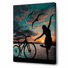 Лети как птица, 40x50 см, картина по номерам