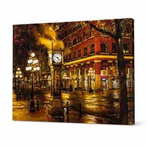 Londra de seară, 40x50 cm, pictură pe numere
